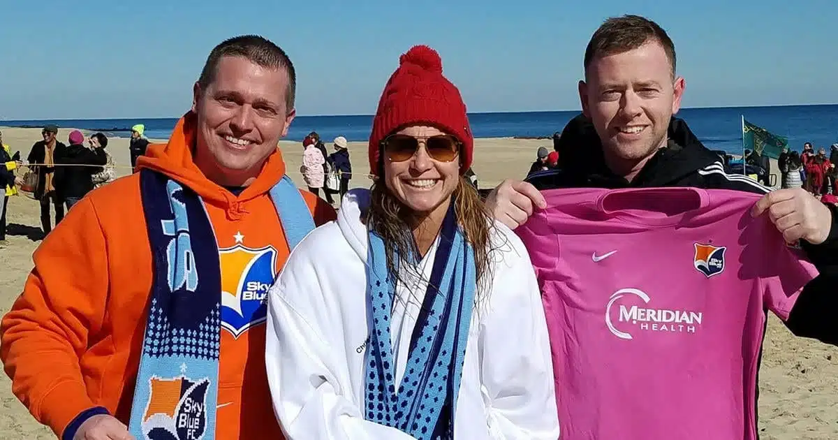 Valentine Plunge | Sky Blue FC Diary 005