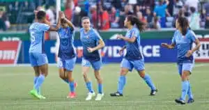 Sky Blue FC Celebration