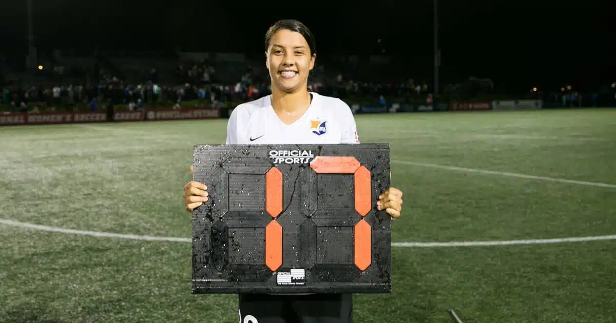 Sam Kerr Wins 2017 NWSL Golden Boot