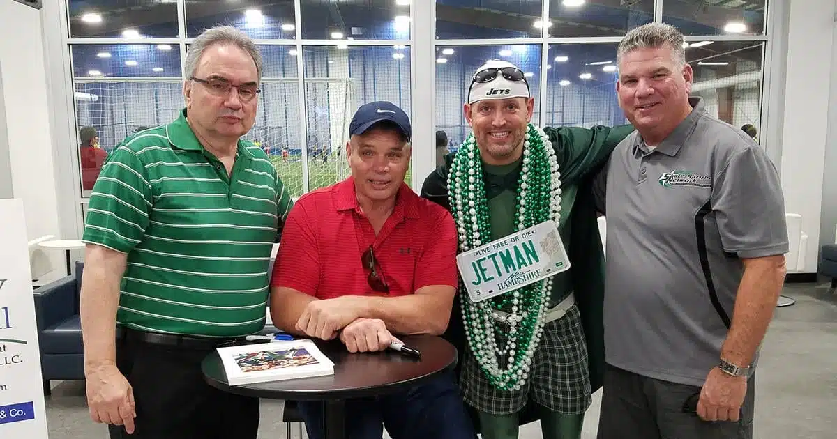Peter Grandich and Sportika Sports Host Joe Klecko