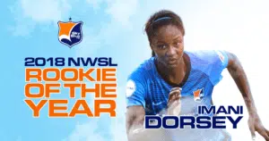Imani Dorsey Rookie of the Year