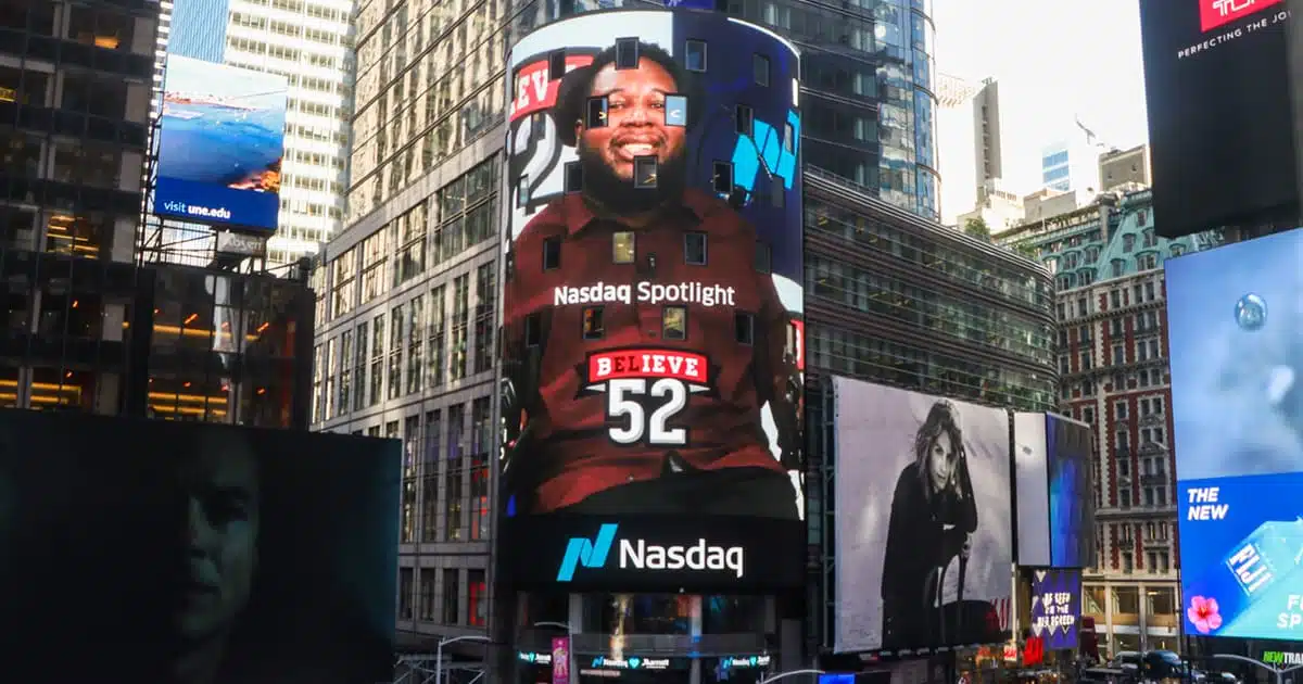 Eric LeGrand at Nasdaq