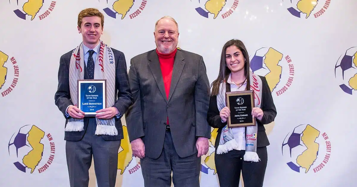 NJYS Youth Referees of the Year 2018