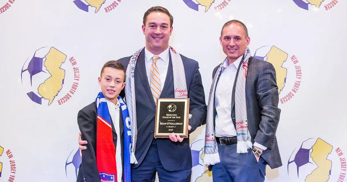 Sean O’Halloran Named 2018 NJYS Recreation Coach of the Year