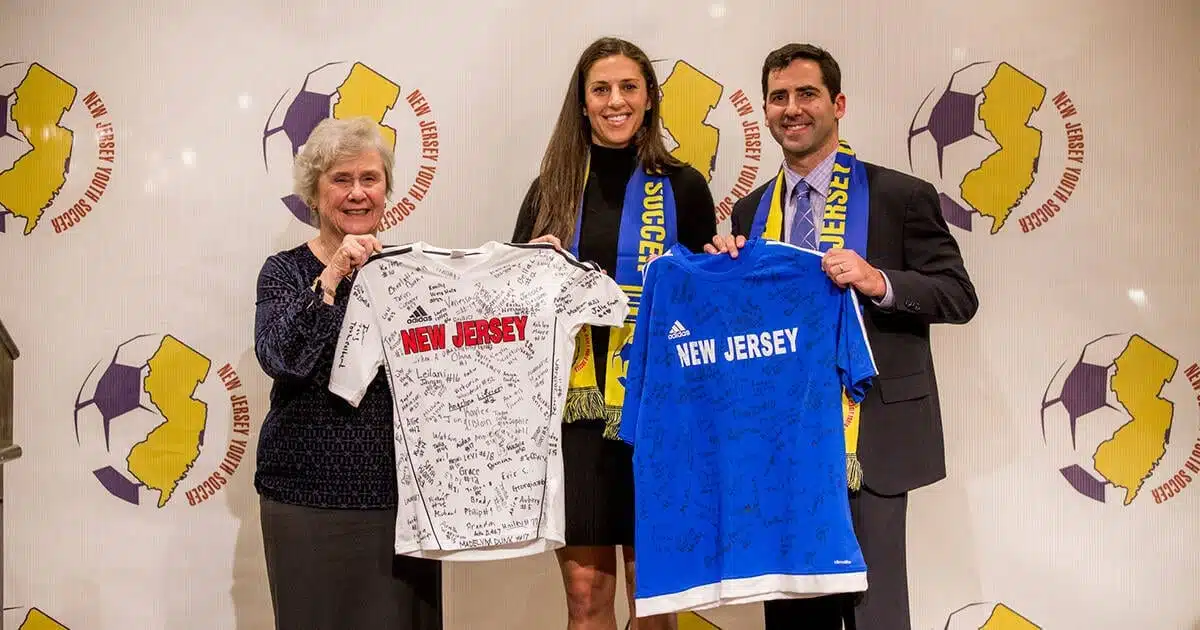 Carli Lloyd Joins NJ Youth Soccer in Ambassador Role