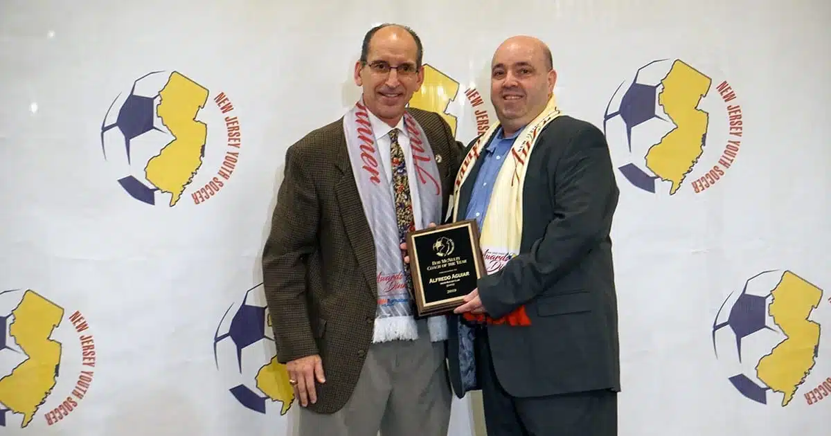 Alfredo Aguiar Named 2019 NJYS Bob McNulty Coach of the Year