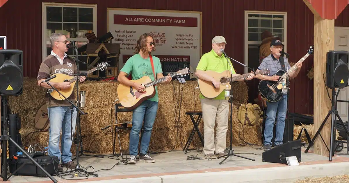 The Bantry Boys Perform at Allaire Community Farm