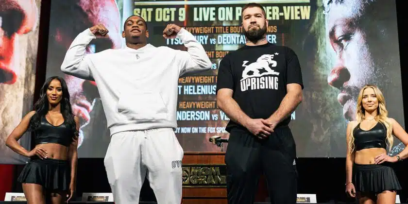 Uprising Heavyweight Vladimir Tereshkin Battling Jared Anderson on Fury-Wilder III