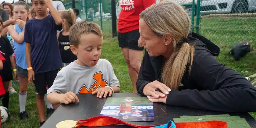 All Kids One Field Hosts Community Night Featuring Christie Pearce Rampone