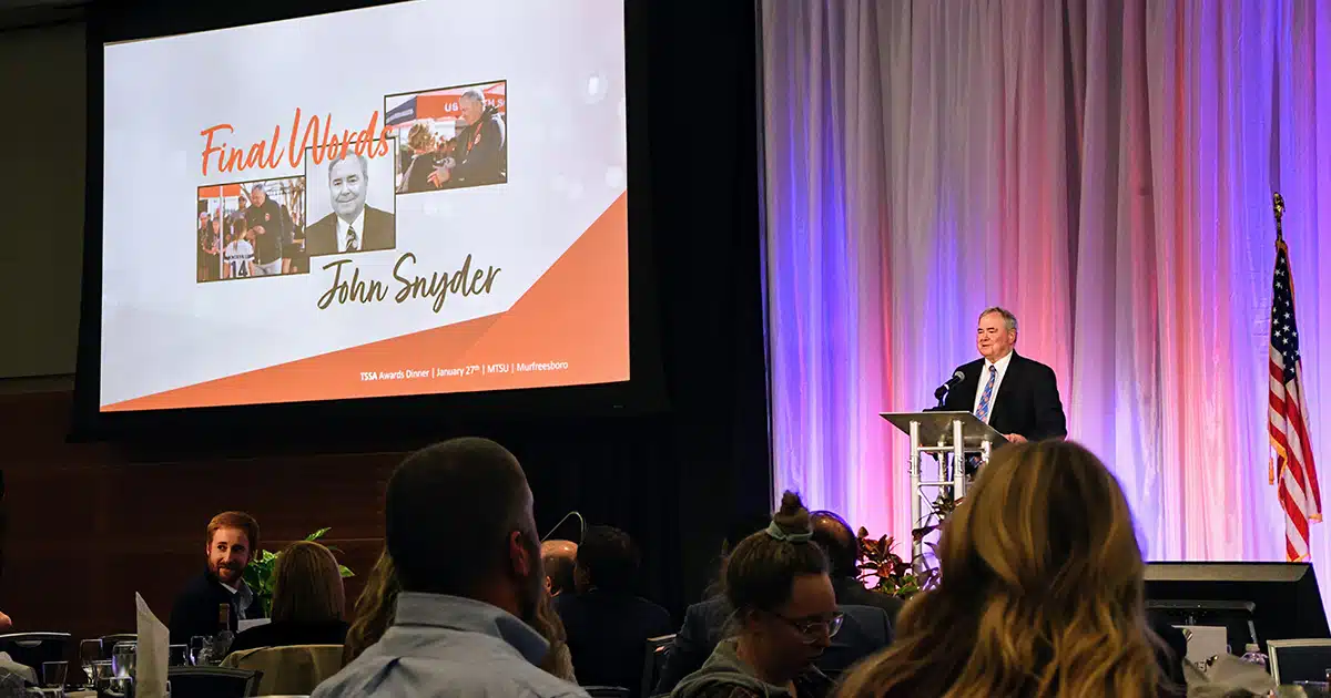 John Snyder TSSA Hall of Fame