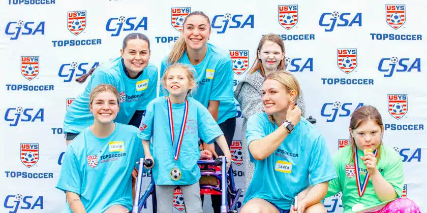 CJSA Hosts TOPSoccer Festival in Wallingford