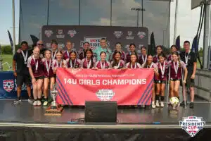 Iowa Soccer Makes History at National Presidents Cup
