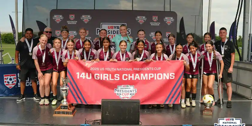 Iowa Soccer Makes History at National Presidents Cup