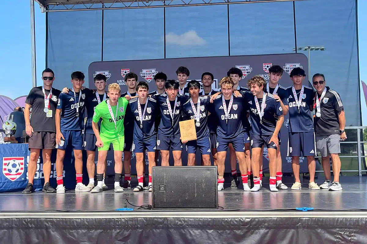 Ocean Warriors Red 17U Boys