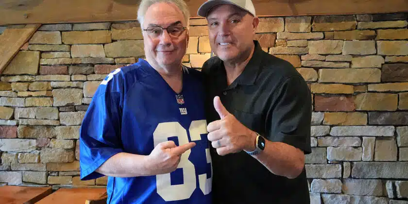 Peter Grandich Hosts Sean Landeta at Vesuvio’s in Millstone