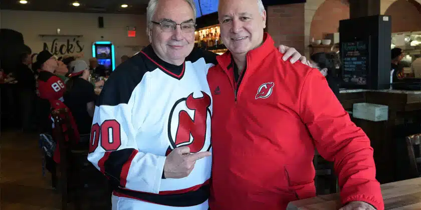 Peter Grandich Hosts Bruce Driver at Vesuvio’s in Millstone