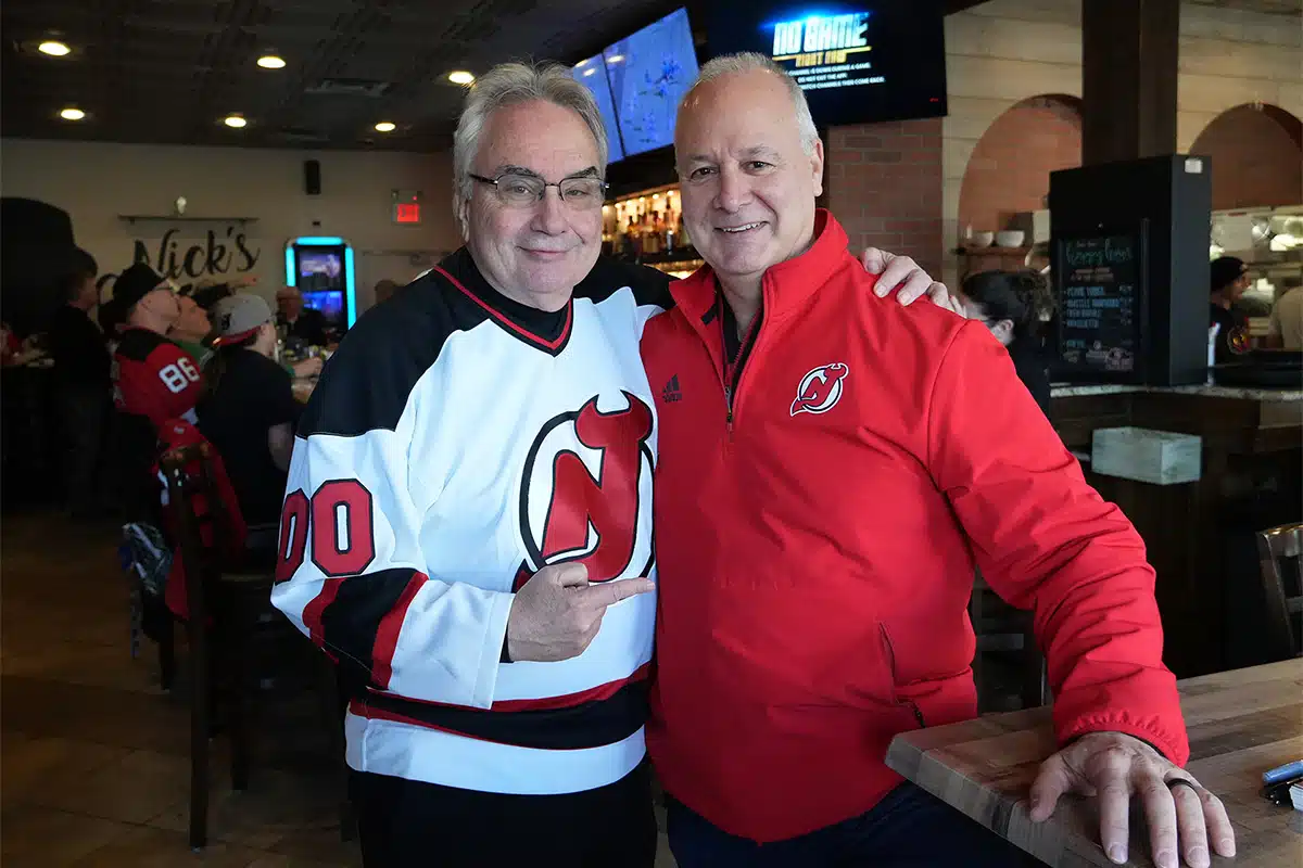 Peter Grandich Hosts Bruce Driver at Vesuvio’s in Millstone