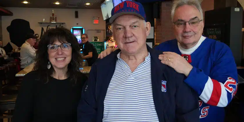 Peter Grandich Hosts Ron Greschner at Vesuvio’s in Millstone