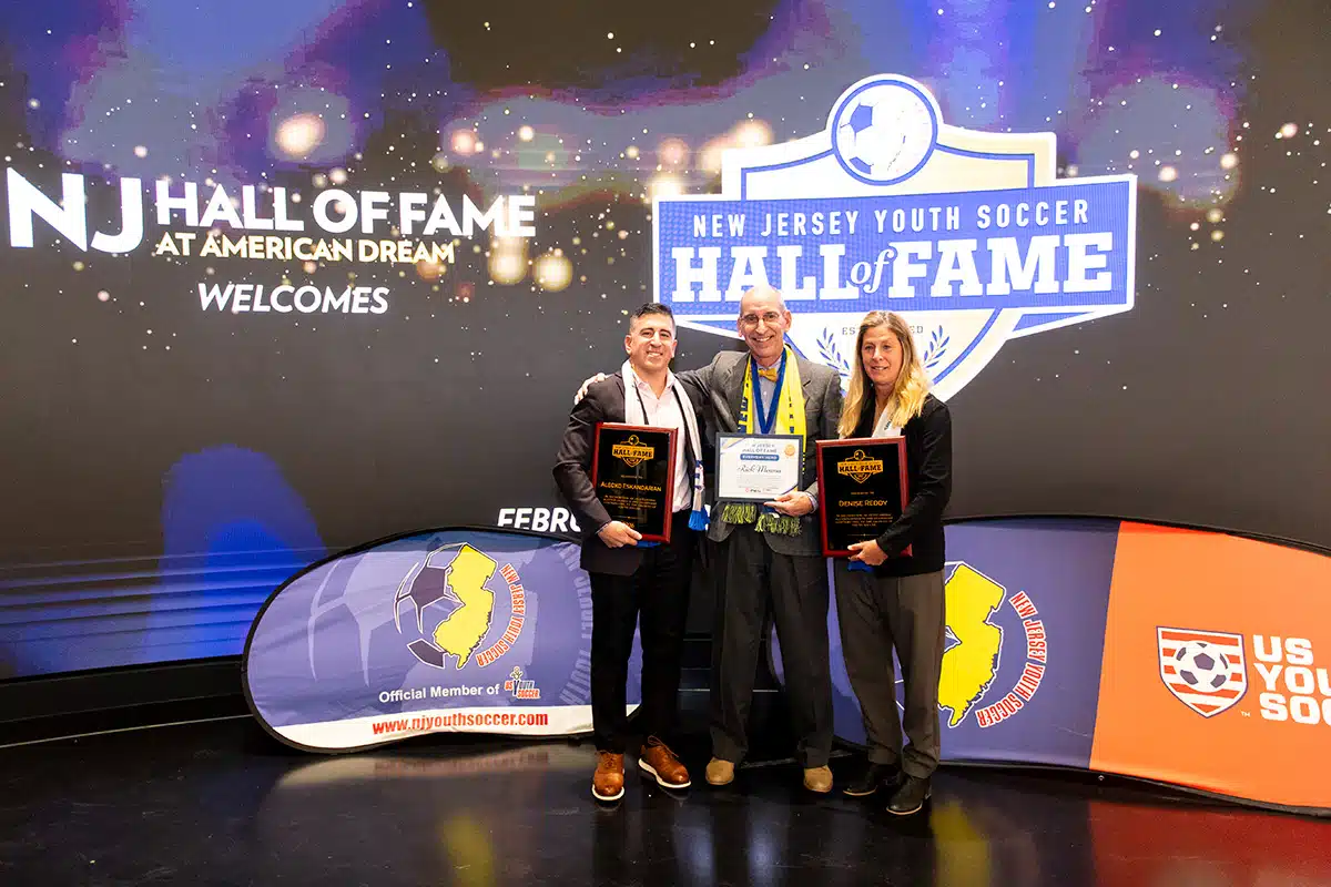 Alecko Eskandarian and Denise Reddy Inducted into NJYS Hall of Fame